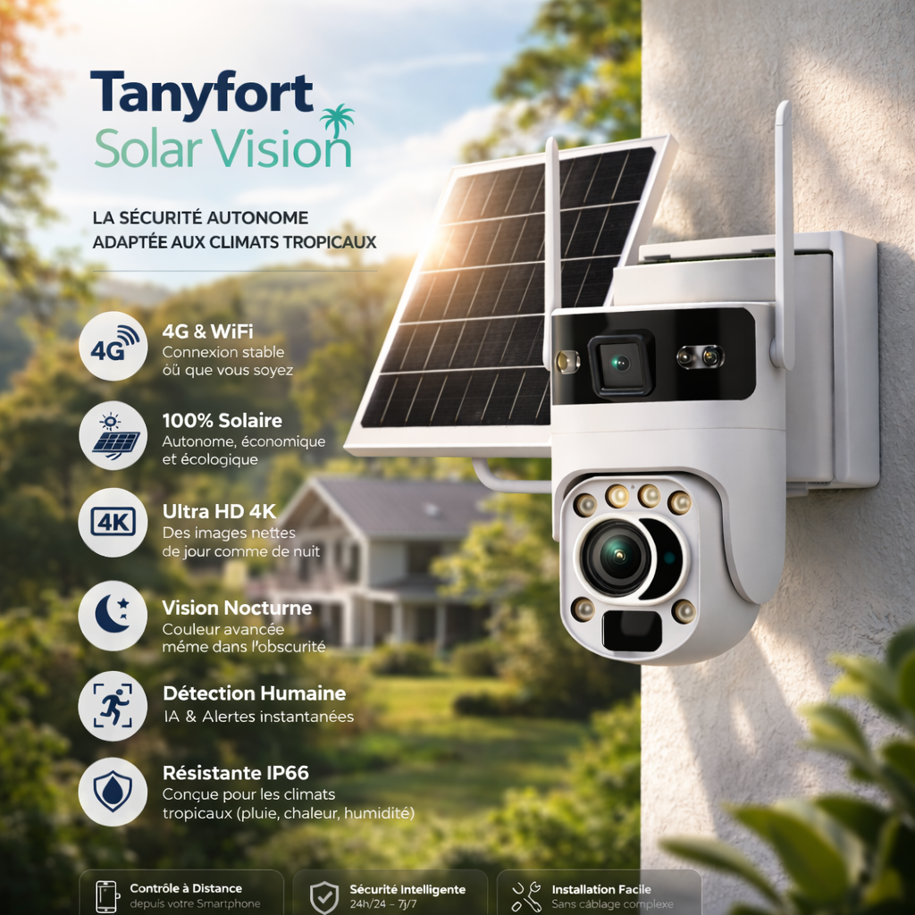 Protégez Votre Propriété Sans Fil ni Prise : Pourquoi Opter pour une Caméra Solaire ?