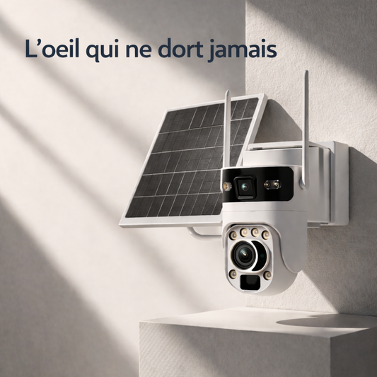 Caméra de surveillance solaire : le guide complet pour sécuriser votre maison sans electricité