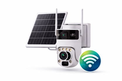 Caméra Solaire WiFi / 4G SIM 4MP Ultra HD – Surveillance Intelligente