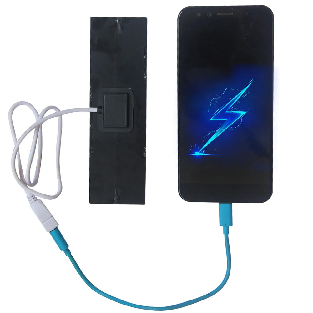 Mini Panneau Solaire USB Portable – Recharge de Téléphone & Batterie Externe